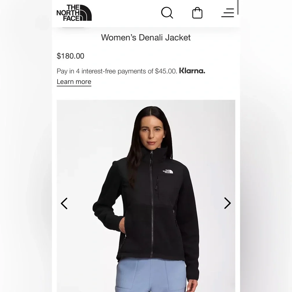The North Face Women’s Denali jacket. Size small. - Picture 5 of 5